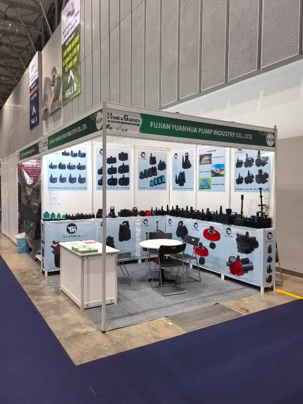 Fujian Yuanhua Pump Industry Co., Ltd. esillä Saigonin messu- ja kongressikeskuksessa - SECC